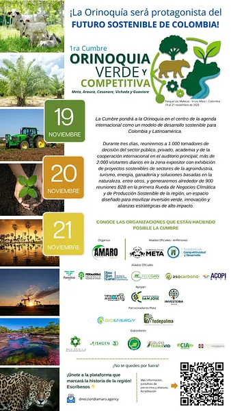 Acopi Meta, aliado oficial de la Cumbre Orinoquía Verde 2025