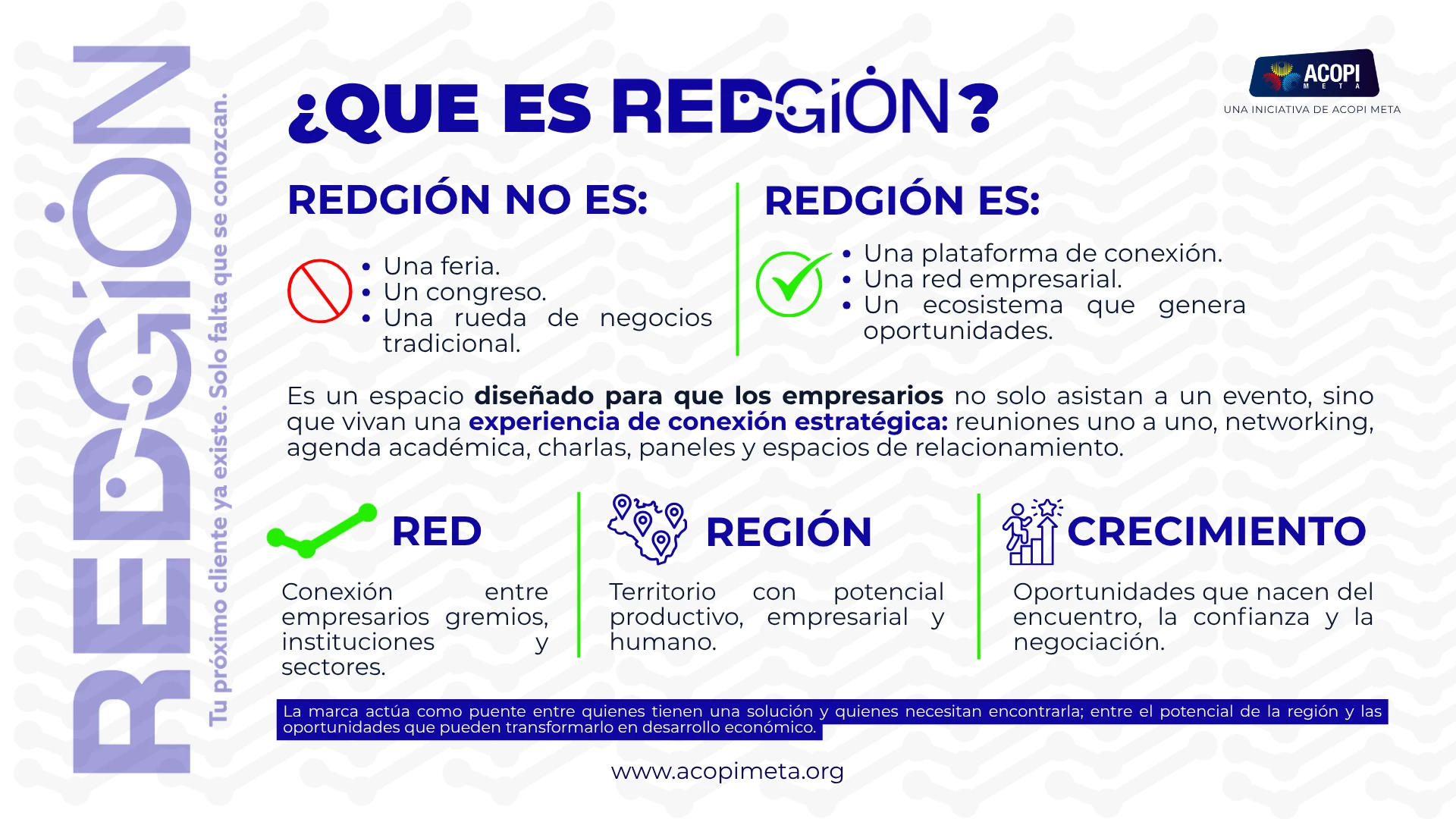 RUEDA DE NEGOCIOS REDGION